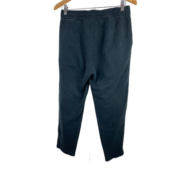 Eileen Fisher Women's XS Soft Black Organic Cotton Drawstring Waist Sweatpants - Picture 3 of 6